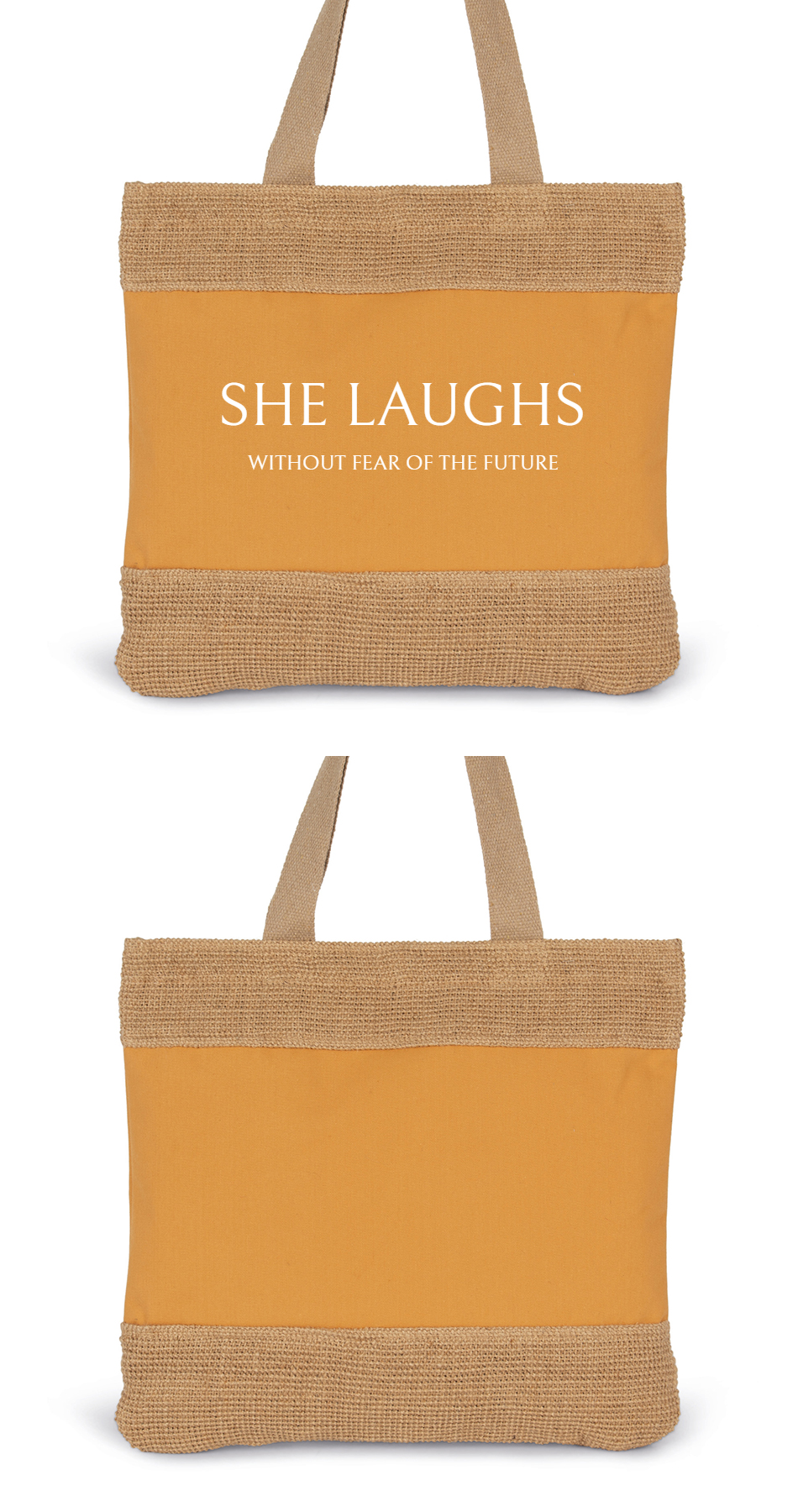 POSITIVE SHOPPER 'SHE LAUGHS WITHOUT FEAR OF THE FUTURE' (LIMITED EDITION)